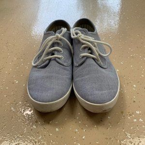 MENS Fred Perry Blue Boat Style Sneakers